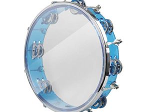 ENNBOM Tambourin Tonalité Réglable Tambour À Main