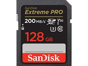 Carte mémoire SanDisk 128 Go Extreme PRO