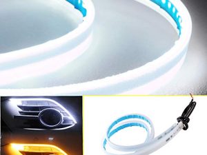 QasimLed 2-Pack 30 cm Étanche Doux Tube