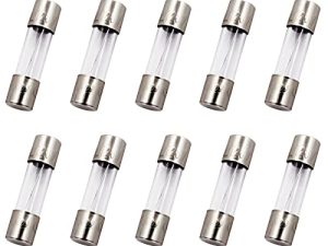 SIXQJZML Lot de 10 fusibles F5AL à