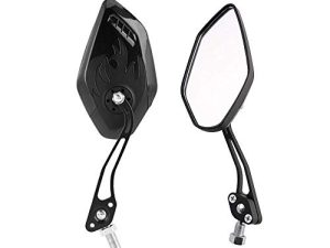 ESUPPORT Noir Moto Moto 8mm 10mm Rétroviseur