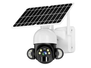 Caméra solaire de sécurité cellulaire 4G LTE