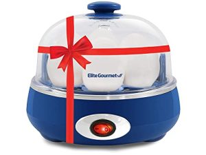 Elite Gourmet EGC322CBL Cuiseur à œufs facile