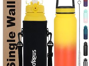 Bouteille d'eau en acier inoxydable à paroi