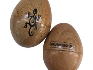 Wood Egg Shaker - Finition naturelle -