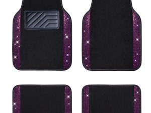 CAR PASS Bling Strass Diamant Universel Violet