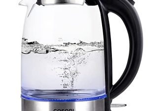 Bouilloire électrique COSORI avec filtre en acier