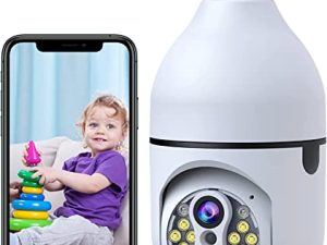 ACTMAN 10X Zoom Light Socket Security Camera1080P