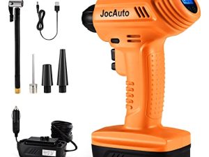 Jocauto Compresseur d'air portable pour gonfleur de