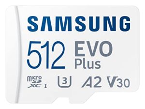 SAMSUNG EVO Plus avec adaptateur SD 512