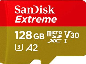 Carte mémoire SanDisk Extreme microSDXC UHS-I 128