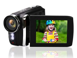 Heegomn Caméra vidéo Caméscope Vlogging Caméra pour