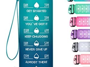 MEITAGIE Bouteille d'eau motivante de 32 oz