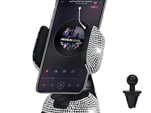 LYCARESUN Support de téléphone de voiture Bling
