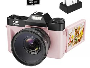 VJIANGER 4K Vlogging Camera pour YouTube Appareil