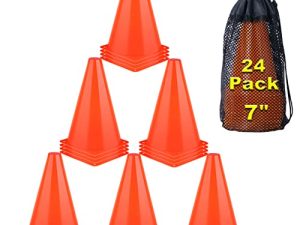 Cônes de sport de 7 pouces