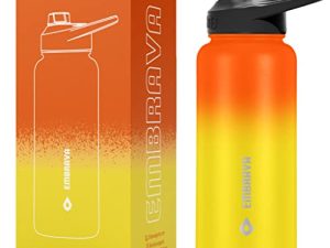 Bouteille d'eau de sport isolée Embrava -