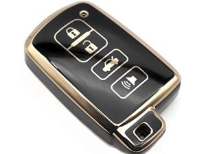 FEYOUN Coque de porte-clés compatible avec Toyota