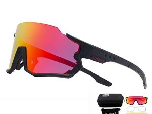 HTTOAR lunettes de soleil de sport polarisées