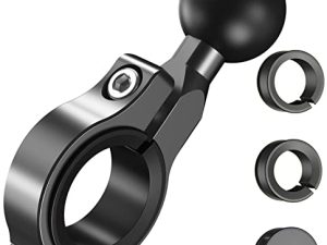 Jitehsha 1" Ball Mount Base Adapter Aluminium