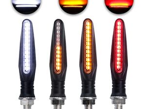 LivTee Lot de 4 clignotants de moto