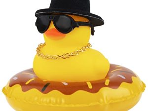 wonuu Canard en Caoutchouc de Voiture Décoration