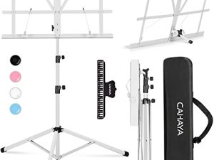 CAHAYA Sheet Music Stand Pliant Portable &
