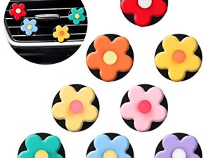 Pièces Fleur Désodorisant Clips de Voiture Clip