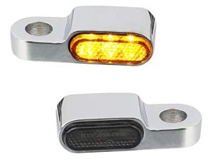 NTHREEAUTO Guidon LED Clignotants Mini Moto Clignotants