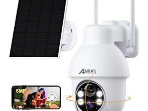 ANRAN 5MP Caméras de sécurité extérieure sans
