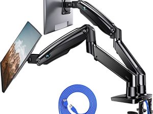 HUANUO Support double moniteur pour 13 à
