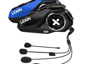 LEXIN Casque Bluetooth pour moto avec 6