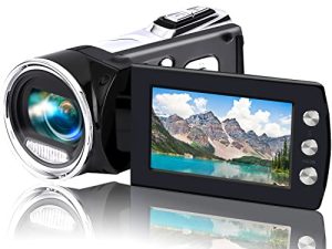 Heegomn Caméra Vidéo Caméscope Full HD 1080P