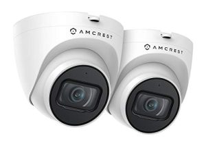 Amcrest Lot de 2 caméras PoE de