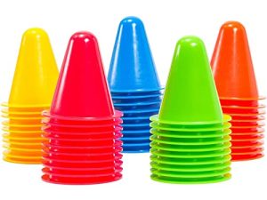 Juvale Lot de 50 mini cônes d'agilité