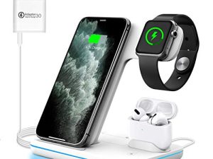 WAITIEE Chargeur sans fil 3 en 1