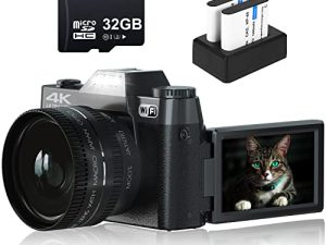 Appareil photo numérique 4K pour photographie VJIANGER
