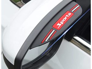 Lot de 2 rétroviseurs de voiture pare-pluie