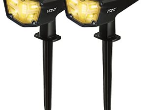 Vont Lot de 2 lampes solaires d'extérieur