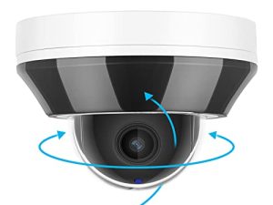 Caméra dôme IP PTZ PoE 6 MP