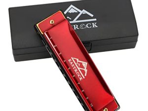 EastRock Blues Harmonica 10 trous C Key