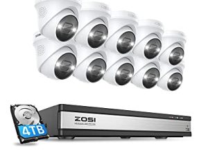 ZOSI 16CH 4K Spotlight Système de caméra