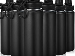 Lot de 6 bouteilles d'eau de sport