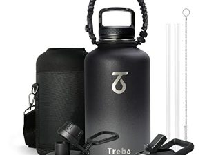 Bouteille d'eau 64 oz avec poignée en