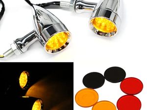 Ambre CNC moto balle LED clignotants clignotant