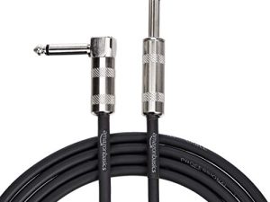 Amazon Basics Câble d'instrument à angle droit