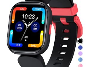 QOOGOT Montre intelligente pour enfants pour garçons