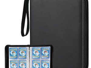 JoltMemori Classeur de cartes à 400 pochettes