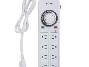BN-LINK Parasurtenseur à 8 prises avec minuterie