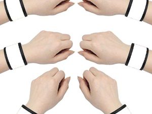 AMNQUERXUS LED Glow Slap Bracelets Lumineux Bracelets